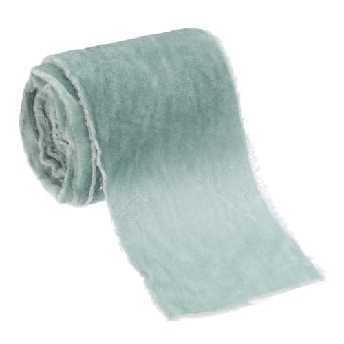 PATIKIL Grau Grünes Samtband, 7,5 cm x 2,7 m Fransige Samtbänder zum Geschenkverpacken für Kränze Blumensträuße Schleifen Hochzeitsdekoration PATIKIL Grau Grünes Samtband, 7,5 cm x 2,7 m Fransige Samtbänder zum Geschenkverpacken für Kränze Blumensträuße Schleifen Hochzeitsdekoration von PATIKIL
