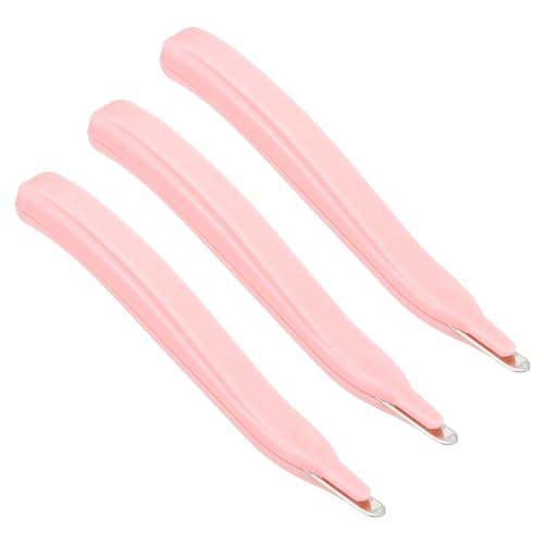 PATIKIL Heftklammerentferner, 3er Pack Magnetischer Heftklammerzieher Schreibtisch Entfernungswerkzeug Schneidwerkzeug für Büro Zuhause, Pink PATIKIL Heftklammerentferner, 3er Pack Magnetischer Heftklammerzieher Schreibtisch Entfernungswerkzeug Schneidwerkzeug für Büro Zuhause, Pink von PATIKIL