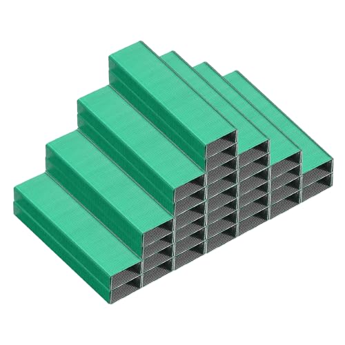PATIKIL Heftklammern für Hefter, 2er Pack 26/6 Standard 1/4 Zoll Länge Heftklammern für Büromaterial, Grün PATIKIL Heftklammern für Hefter, 2er Pack 26/6 Standard 1/4 Zoll Länge Heftklammern für Büromaterial, Grün von PATIKIL