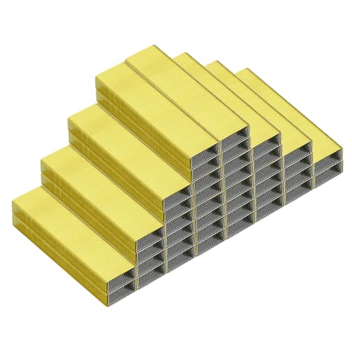 PATIKIL Heftklammern für Tacker, 8er Pack 26/6 Standard 1/4 Zoll Länge Heftklammern für Büromaterial, Gelb PATIKIL Heftklammern für Tacker, 8er Pack 26/6 Standard 1/4 Zoll Länge Heftklammern für Büromaterial, Gelb von PATIKIL