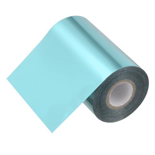 PATIKIL Heißprägepapierrolle, 10,2 x 100,2 m, Heißprägepapierrolle für Leder, DIY, Logo, Dekoration, Handwerk, Geschenkverpackung, Scrapbooking, Hellblau PATIKIL Heißprägepapierrolle, 10,2 x 100,2 m, Heißprägepapierrolle für Leder, DIY, Logo, Dekoration, Handwerk, Geschenkverpackung, Scrapbooking, Hellblau von PATIKIL