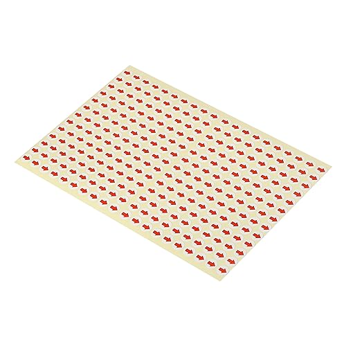 PATIKIL Klein Pfeil Aufkleber Etikett 0.3" 8mm Durchm 2 Blatt Rund Kleber Farbe Kodierzeichen Abziehbild für Inspektion Fehler Kennzeichnung Rot PATIKIL Klein Pfeil Aufkleber Etikett 0.3" 8mm Durchm 2 Blatt Rund Kleber Farbe Kodierzeichen Abziehbild für Inspektion Fehler Kennzeichnung Rot von PATIKIL