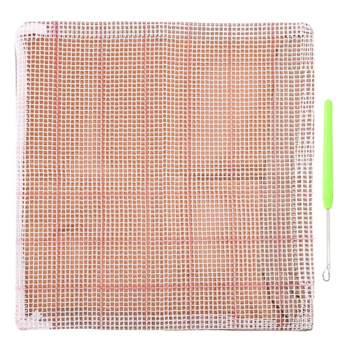 PATIKIL Latch Hook Kit, 17 Zoll Latch Hook Kissen Set Kissenherstellung Set für Erwachsene Anfänger DIY Handwerk Wohnkultur, 43x43cm PATIKIL Latch Hook Kit, 17 Zoll Latch Hook Kissen Set Kissenherstellung Set für Erwachsene Anfänger DIY Handwerk Wohnkultur, 43x43cm von PATIKIL