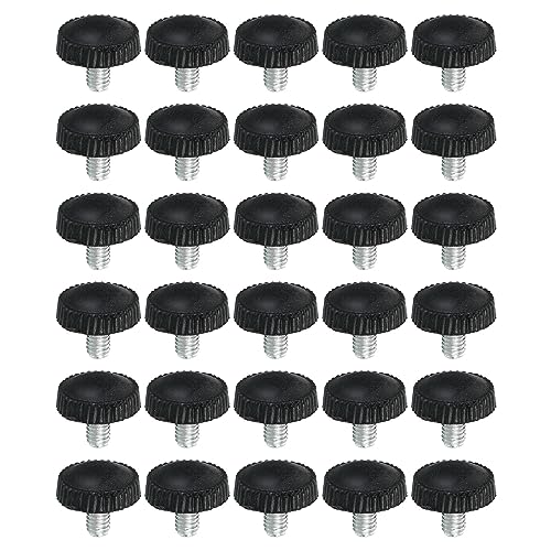PATIKIL M4x6mm Lampenhalterung Decke 30 Packung Außengewinde Rund Klemmen Schrauben Knöpfe Hand Griffbolzen Montage Verschlüsse für Beleuchtung Möbel Hardware Schwarz PATIKIL M4x6mm Lampenhalterung Decke 30 Packung Außengewinde Rund Klemmen Schrauben Knöpfe Hand Griffbolzen Montage Verschlüsse für Beleuchtung Möbel Hardware Schwarz von PATIKIL