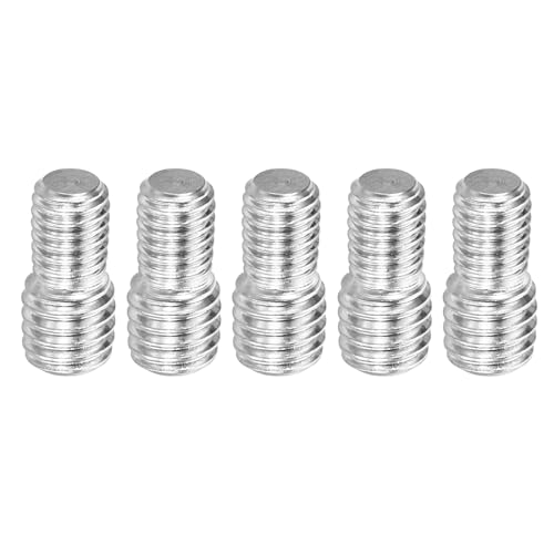 PATIKIL M5 x 0.8 auf M6 x 1.0 Doppel Ende Gewindebolzen Schraube, 5 Stück 304 Edelstahl Stangenbolzen Gewinde Reduzieradapter für Möbelbeschläge, 12mm lang PATIKIL M5 x 0.8 auf M6 x 1.0 Doppel Ende Gewindebolzen Schraube, 5 Stück 304 Edelstahl Stangenbolzen Gewinde Reduzieradapter für Möbelbeschläge, 12mm lang von PATIKIL