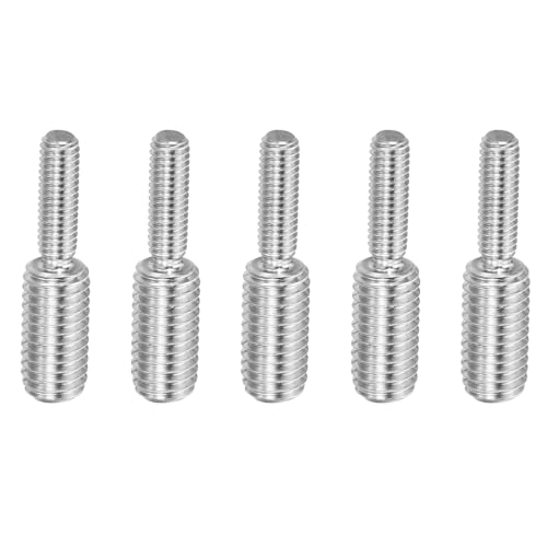 PATIKIL M6*M10*40 Doppelt-Endgewindebolzen, 5er Packung 304 Edelstahl Stangenbolzen Gewinde Reduzieradapter für Möbelbeschläge, 41mm lang PATIKIL M6*M10*40 Doppelt-Endgewindebolzen, 5er Packung 304 Edelstahl Stangenbolzen Gewinde Reduzieradapter für Möbelbeschläge, 41mm lang von PATIKIL