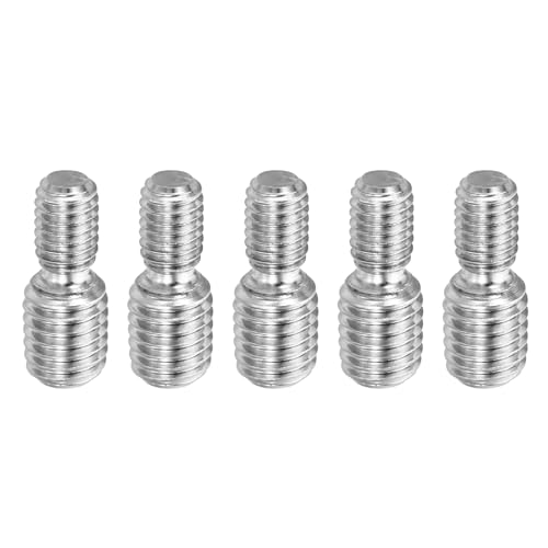 PATIKIL M6*M8*20 Doppelt-Endgewindebolzen, 5er Pack 304 Edelstahl Stangenbolzen Gewinde Reduzieradapter für Möbelbeschläge, 21mm lang PATIKIL M6*M8*20 Doppelt-Endgewindebolzen, 5er Pack 304 Edelstahl Stangenbolzen Gewinde Reduzieradapter für Möbelbeschläge, 21mm lang von PATIKIL