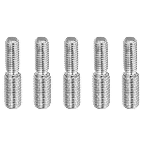 PATIKIL M8*M10*40 Doppelt-Endgewindebolzen, 5er Pack 304 Edelstahl Stangenbolzen Gewinde Reduzieradapter für Möbelbeschläge, 41mm lang PATIKIL M8*M10*40 Doppelt-Endgewindebolzen, 5er Pack 304 Edelstahl Stangenbolzen Gewinde Reduzieradapter für Möbelbeschläge, 41mm lang von PATIKIL
