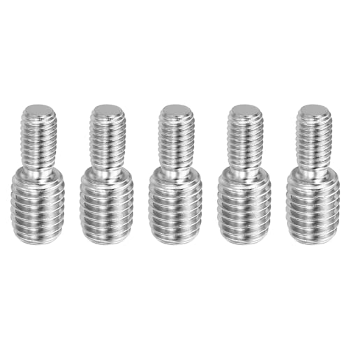 PATIKIL M8*M12*30 Doppelt-Endgewindebolzen, 5er Packung 304 Edelstahl Stangenbolzen Gewinde Reduzieradapter für Möbelbeschläge, 31mm lang PATIKIL M8*M12*30 Doppelt-Endgewindebolzen, 5er Packung 304 Edelstahl Stangenbolzen Gewinde Reduzieradapter für Möbelbeschläge, 31mm lang von PATIKIL