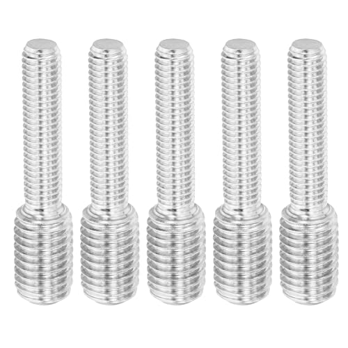 PATIKIL M8*M12*55 Doppelt-Endgewindebolzen, 5er Packung 304 Edelstahl Stangenbolzen Gewinde Reduzieradapter für Möbelbeschläge, 55mm lang PATIKIL M8*M12*55 Doppelt-Endgewindebolzen, 5er Packung 304 Edelstahl Stangenbolzen Gewinde Reduzieradapter für Möbelbeschläge, 55mm lang von PATIKIL
