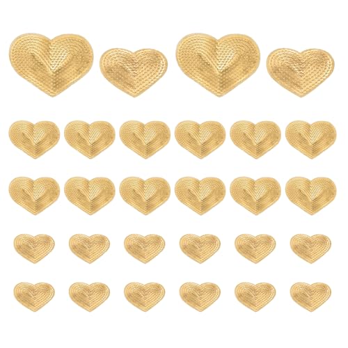 PATIKIL Pailletten Patches zum Aufbügeln, 28 Stück Aufnäher zum Aufbügeln Applikation Pailletten Glitzer Patches für DIY Schuhe Kleidung Hüte Rucksäcke Kostüme, Gold PATIKIL Pailletten Patches zum Aufbügeln, 28 Stück Aufnäher zum Aufbügeln Applikation Pailletten Glitzer Patches für DIY Schuhe Kleidung Hüte Rucksäcke Kostüme, Gold von PATIKIL