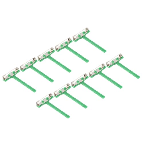 PATIKIL Plastik Sicherheitsnadel Korsage Knopfloch 40Stk für Basteln Hochzeit Blume Bräutigam Brosche Grün PATIKIL Plastik Sicherheitsnadel Korsage Knopfloch 40Stk für Basteln Hochzeit Blume Bräutigam Brosche Grün von PATIKIL