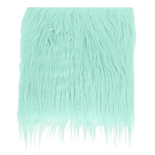 PATIKIL Plüsch Kunstpelz Stoff Quadrat, 10 x 10 Zoll Flauschige Kunstpelz Patches Schnitte Künstlicher Handwerksfell für DIY Basteln Weihnachten Halloween Wichtel Bart, Grün PATIKIL Plüsch Kunstpelz Stoff Quadrat, 10 x 10 Zoll Flauschige Kunstpelz Patches Schnitte Künstlicher Handwerksfell für DIY Basteln Weihnachten Halloween Wichtel Bart, Grün von PATIKIL