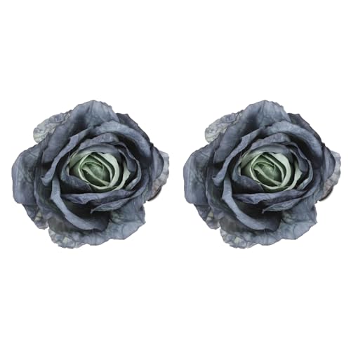 PATIKIL Rosenblumen-Vorhanghalter, 2 Stück künstliche Florale Vorhangclips, Moderne Vorhanghalter-Schnallen, Fenstervorhang-Dekorationsclips für Zuhause, Zimmer, Büro, Blau PATIKIL Rosenblumen-Vorhanghalter, 2 Stück künstliche Florale Vorhangclips, Moderne Vorhanghalter-Schnallen, Fenstervorhang-Dekorationsclips für Zuhause, Zimmer, Büro, Blau von PATIKIL