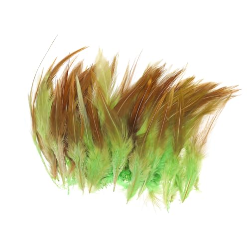 PATIKIL Sattel Hechel Hahn Feder 4-6" 100Stk Hahn Federn Lose Hechel Federn für Traum Fänger Ohrringe Selbermachen Oliv Grün PATIKIL Sattel Hechel Hahn Feder 4-6" 100Stk Hahn Federn Lose Hechel Federn für Traum Fänger Ohrringe Selbermachen Oliv Grün von PATIKIL