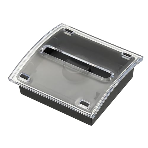 PATIKIL Sticky Note-Spender, Klarer Deckel 3x3" Sticky Note-Halter Acryl-Notizen Memo-Notizbehälter-Spender für Sticky Notes Büro Zuhause Laden Küchenbedarf, Schwarz PATIKIL Sticky Note-Spender, Klarer Deckel 3x3" Sticky Note-Halter Acryl-Notizen Memo-Notizbehälter-Spender für Sticky Notes Büro Zuhause Laden Küchenbedarf, Schwarz von PATIKIL