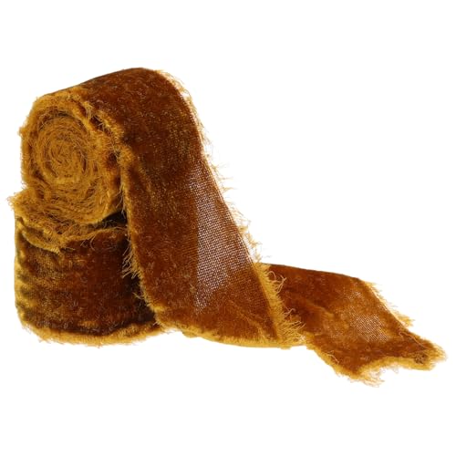 PATIKIL Verbranntes Orange Samtband, 1-1/2 Zoll x 3 Yards Fransiges Samtband zum Geschenkverpacken Samtstoff für Kränze Blumensträuße Schleifen Hochzeitsdekoration PATIKIL Verbranntes Orange Samtband, 1-1/2 Zoll x 3 Yards Fransiges Samtband zum Geschenkverpacken Samtstoff für Kränze Blumensträuße Schleifen Hochzeitsdekoration von PATIKIL