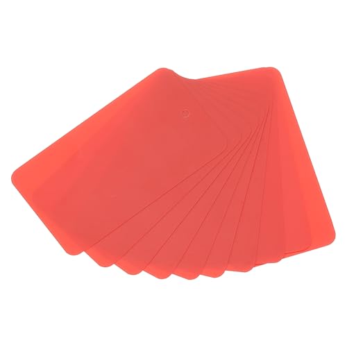 PATIKIL Wasserdichte leere Versandanhänger 3,5" x 2", 50 Stück Kunststoff-Preis-Hängeetiketten mit Loch für Gepäckbeschriftung Kleidungskennzeichnung, Rot PATIKIL Wasserdichte leere Versandanhänger 3,5" x 2", 50 Stück Kunststoff-Preis-Hängeetiketten mit Loch für Gepäckbeschriftung Kleidungskennzeichnung, Rot von PATIKIL