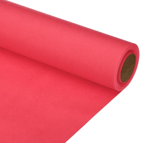 PATIKIL Zeichenpapierrolle 38cm x 8m Zeichenpapier 80 g/m² Papierrolle Kraftpapier Malpapier Skizzenpapier Bastelpapier für Staffelei Malen Handwerk Geschenkverpackung Rot PATIKIL Zeichenpapierrolle 38cm x 8m Zeichenpapier 80 g/m² Papierrolle Kraftpapier Malpapier Skizzenpapier Bastelpapier für Staffelei Malen Handwerk Geschenkverpackung Rot von PATIKIL