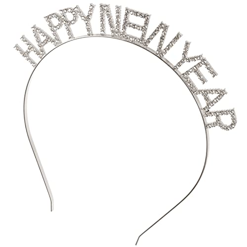 PATKAW kinder haarschmuck familienbild Kopfbedeckungen für das neue Jahr Partyzubehör für Silvester Haargummi Haarband Neujahr Stirnband kompaktes lustiges Stirnband Pop von PATKAW