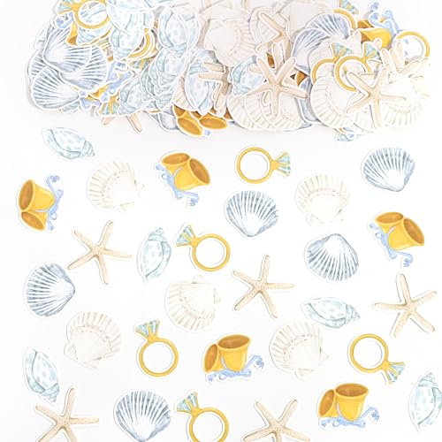 Glocken und Muscheln, Konfetti, Hochzeit, Party, Valentinstag, Feiern, Konfetti, Küstenbrautparty, Junggesellinnenabschied, Strand, Hochzeitszubehör Glocken und Muscheln, Konfetti, Hochzeit, Party, Valentinstag, Feiern, Konfetti, Küstenbrautparty, Junggesellinnenabschied, Strand, Hochzeitszubehör von PATRDIO