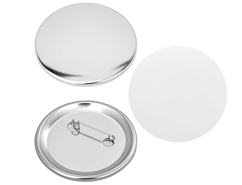 100 Stück Metall Buttonrohlinge Sicherheitsnadel,58mm Leere Schaltfläche Abzeichen,Runde Abzeichen Anstecknadel,Abzeichenherstellung Zubehör für Buttonmaschine 100 Stück Metall Buttonrohlinge Sicherheitsnadel,58mm Leere Schaltfläche Abzeichen,Runde Abzeichen Anstecknadel,Abzeichenherstellung Zubehör für Buttonmaschine von PATRICKWHITE