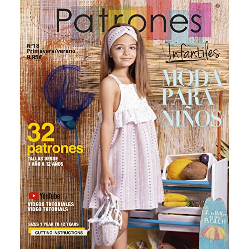 Magazin-Muster für Kinder, Frühling, Sommer, 32 Muster für Mädchen, Jungen, mit Schritt-für-Schritt-Video-Tutorials (Youtube). von PATRONESMUJER