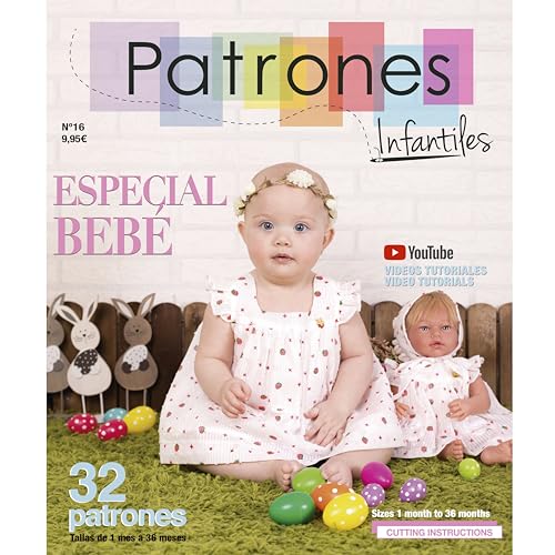 Magazin für Kinder, Nr. 16, speziell für Babys, Größen von 1 bis 36 Monaten Magazin für Kinder, Nr. 16, speziell für Babys, Größen von 1 bis 36 Monaten von PATRONESMUJER
