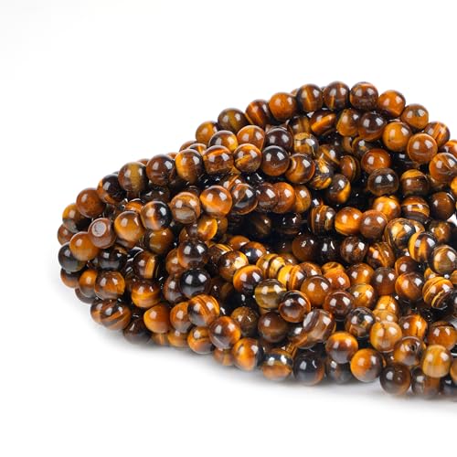 PAUCST Gelbes Tigerauge, 6 mm, 100 Perlen von PAUCST