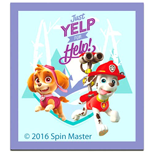 Paw Patrol Just Yelp For Help - Aufnäher, Bügelbild, Aufbügler, Applikationen, Patches, Flicken, Zum Aufbügeln, Größe: 5,8 x 6,3 cm Paw Patrol Just Yelp For Help - Aufnäher, Bügelbild, Aufbügler, Applikationen, Patches, Flicken, Zum Aufbügeln, Größe: 5,8 x 6,3 cm von PAW PATROL