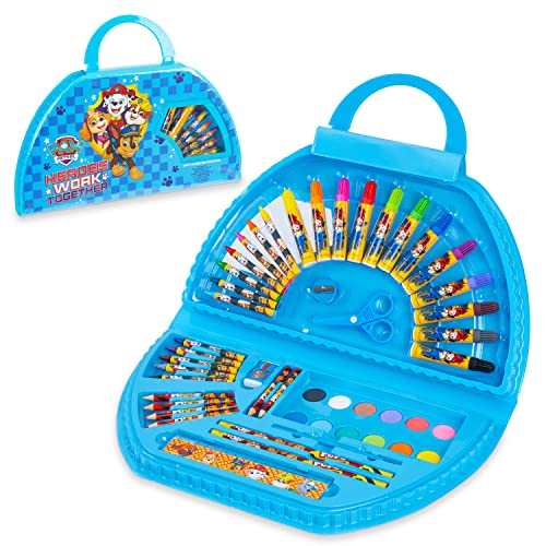 Paw Patrol Malette-Set mit 50 Stück, Filzstift, Mal- und Buntstifte, für Kinder, Geschenk für Jungen und Mädchen ab 3 Jahren Paw Patrol Malette-Set mit 50 Stück, Filzstift, Mal- und Buntstifte, für Kinder, Geschenk für Jungen und Mädchen ab 3 Jahren von PAW PATROL