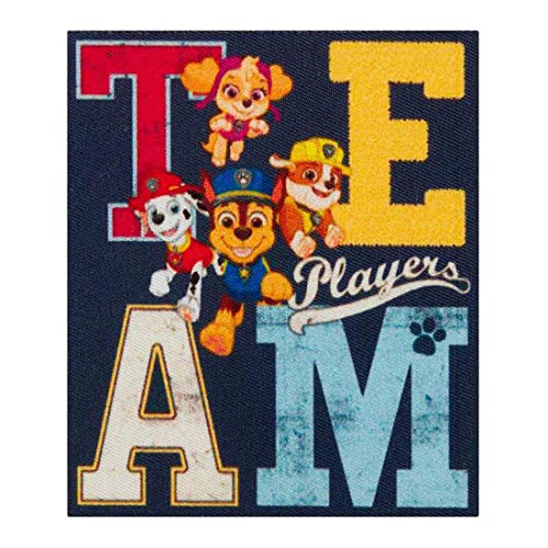 Paw Patrol Team Players Chase Skye Marshall Rubble - Aufnäher/Bügelbild/Aufbügler/Applikationen/zum aufbügeln/Applikation/Patches/Flicken, Größe: 6,8 x 5,7 cm Paw Patrol Team Players Chase Skye Marshall Rubble - Aufnäher/Bügelbild/Aufbügler/Applikationen/zum aufbügeln/Applikation/Patches/Flicken, Größe: 6,8 x 5,7 cm von PAW PATROL