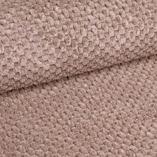 PAW TEXTIL – Onega Polsterstoff Meterware 146 cm – Weicher Samtstoff wasserabweisend & tierfreundlich – Möbelstoff für Sofa, Sessel & Wandpaneele – Stoff zum Nähen - Blassrosa PAW TEXTIL – Onega Polsterstoff Meterware 146 cm – Weicher Samtstoff wasserabweisend & tierfreundlich – Möbelstoff für Sofa, Sessel & Wandpaneele – Stoff zum Nähen - Blassrosa von PAW TEXTIL