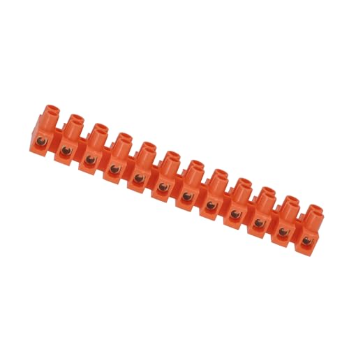 Klemme 12 polig Kabelquerschnitt 12x4 mm² Dosenklemmen Hausinstallation Klemmleiste Pawbol von PAWBOL