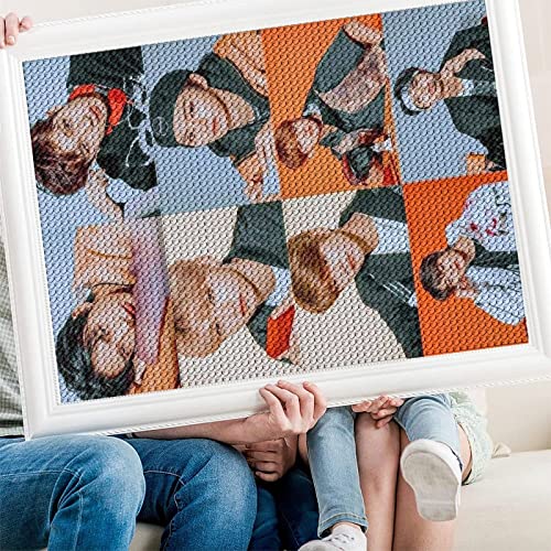 PAWCA DIY 5D Diamond Painting Kits for Adults Kids, Stray Kids art,Full Drill Diamond Embroidery Kits Cross Stitch Crystal Rhinestone Pictures Arts Craft Home Wall Decoration（Runder Diamant50x60cm） von PAWCA