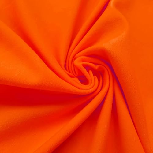 PAWOTEX French Terry Meterware Uni Sweatshirt Baumwollstoff Meterware Stoffe Zum Nähen Sweatshirtstoff Meterware einfarbig Kinder Sweatstoff Meterware 170x0,5 m 280g Farbe: Orange PAWOTEX French Terry Meterware Uni Sweatshirt Baumwollstoff Meterware Stoffe Zum Nähen Sweatshirtstoff Meterware einfarbig Kinder Sweatstoff Meterware 170x0,5 m 280g Farbe: Orange von PAWOTEX FABRYKA DZIANIN
