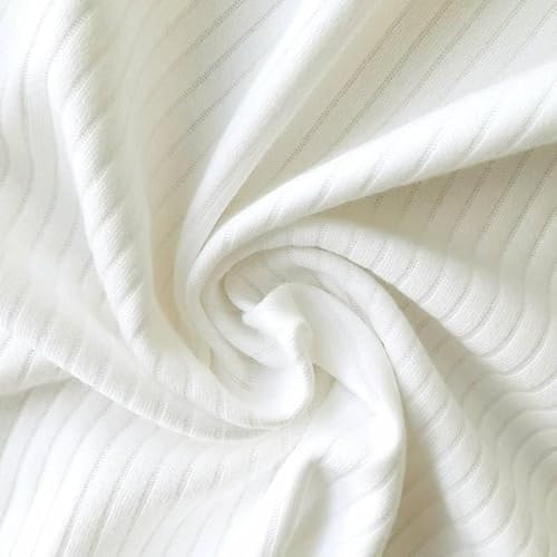 PAWOTEX Ripp jersey Rib Jersey Bedruckt Ribstrick Elastische Ökotex 100% baumwollstoff Gerippter Jerseystoff Rippjersey Stoff Meterware für Bekleidung Kinder, Mädchen, Jungen oder Frauen 150x50cm 180g von PAWOTEX FABRYKA DZIANIN