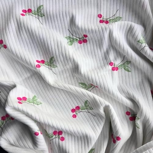 PAWOTEX Ripp jersey Rib Jersey Bedruckt Ribstrick Elastische Ökotex 100% baumwollstoff Gerippter Jerseystoff Rippjersey Stoff Meterware für Bekleidung Kinder, Mädchen, Jungen oder Frauen 150x50cm 180g PAWOTEX Ripp jersey Rib Jersey Bedruckt Ribstrick Elastische Ökotex 100% baumwollstoff Gerippter Jerseystoff Rippjersey Stoff Meterware für Bekleidung Kinder, Mädchen, Jungen oder Frauen 150x50cm 180g von PAWOTEX FABRYKA DZIANIN