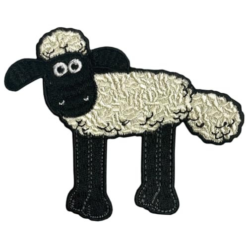 Pawprint Family Shaun stehender Aufnäher zum Aufnähen, offizielles Lizenzprodukt von Shaun das Schaf Pawprint Family Shaun stehender Aufnäher zum Aufnähen, offizielles Lizenzprodukt von Shaun das Schaf von PAWPRINT FAMILY