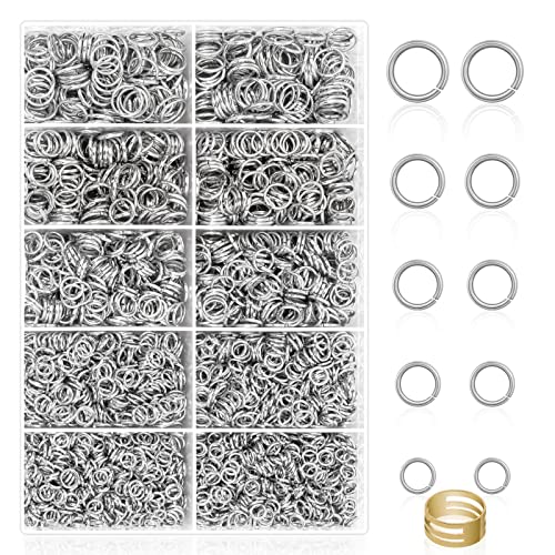 Paxcoo 4600-teiliges Binderinge-Set für Schmuckherstellung Paxcoo 4600-teiliges Binderinge-Set für Schmuckherstellung von PAXCOO
