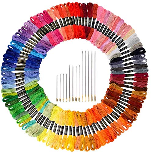 paxcoo 124 Garnknäuel Sticktwist Kreuzstich Gewinde mit Nadeln 124 colors paxcoo 124 Garnknäuel Sticktwist Kreuzstich Gewinde mit Nadeln 124 colors von PAXCOO