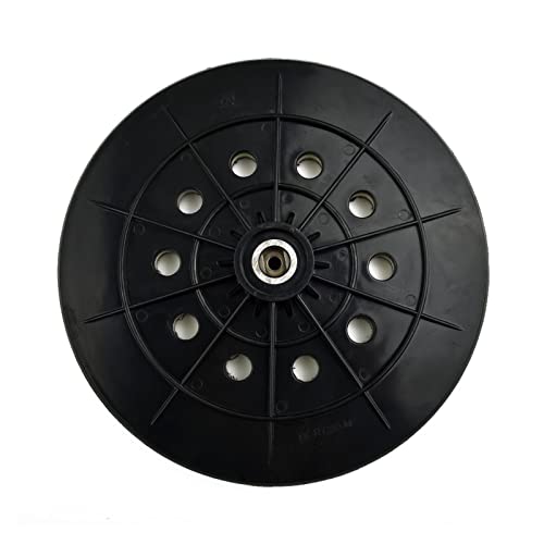 Schleifwerkzeuge 1 Stück 9 Zoll 215 mm 8/10 Löcher Notschleifpad Haken und Schnalle Trockenbauschleifer mit 6 mm Gewinde für staubfreie Schleifmaschinen (Farbe: Soft Typ 10 Löcher von PAXTOR