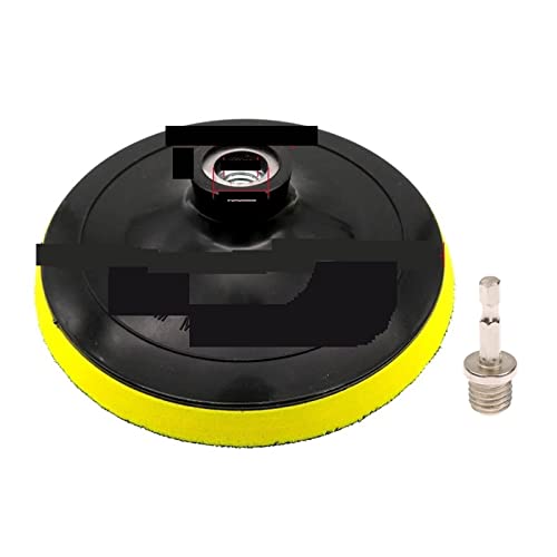 Schleifwerkzeuge 3/4/5/6/7 Zoll Schleifscheibe Stützplatte mit 10/14 mm Bohrstange Selbstklebende Schleifplatte Elektrische Poliermaschine Zubehör (Color : 6in M14) von PAXTOR