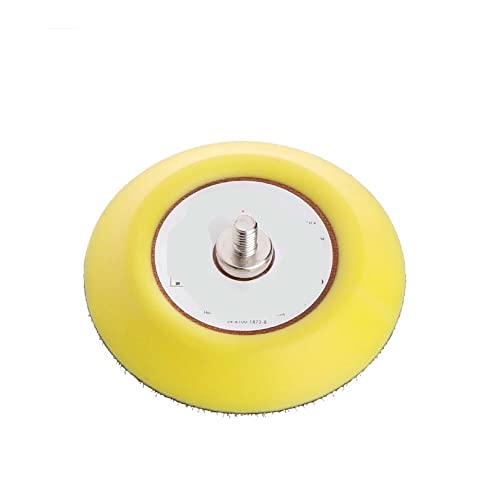 Schleifwerkzeuge 3/5 Zoll Polierschleifscheibe 75 mm 125 mm Klett-Trägerunterlage für pneumatische Schleifmaschine Holz Metall Oberflächenschleifen (Farbe: 7,6 cm M8) von PAXTOR