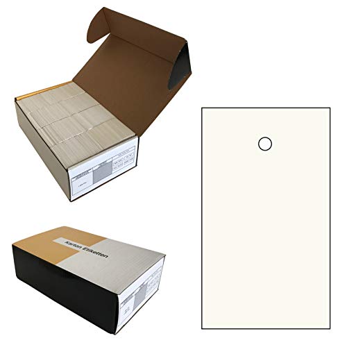 1.000 Kartonetiketten 35x60mm altweiß 300 g/m² einzeln geschnitten | PB-Onlinehandel 1.000 Kartonetiketten 35x60mm altweiß 300 g/m² einzeln geschnitten | PB-Onlinehandel von PB-Onlinehandel