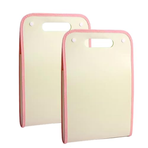 Ordner-Organisator, Expanding File Folder, Organizer 2er-Pack 13 Taschen A4 Mehrfarbig(Yellow) von PBDEIOEOE