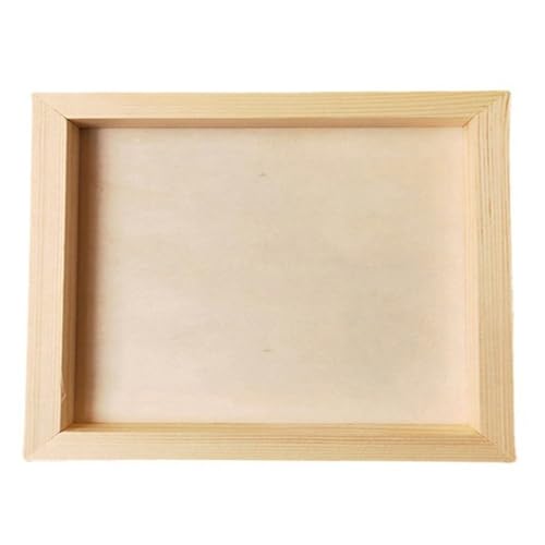 PBDEIOEOE Bilderrahmen, DIY Holz Foto Und Ton Handwerk Bild Rahmen Kinder Geschenk Desktop Ornament Mehrere Größen(20x30cm) von PBDEIOEOE