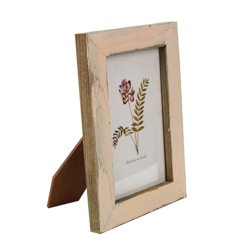 PBDEIOEOE Bilderrahmen, Holz-Fotorahmen, Mehrfarbig, Heimdekoration(Creamy White) von PBDEIOEOE
