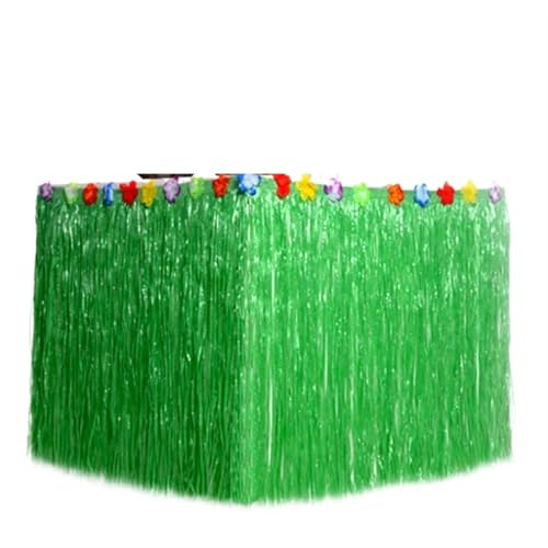 PBDEIOEOE Plissee-Tischrock Party-Geburtstagsball-Dekoration for Feiertagsfeier-Event-Party-Dekoration(Green,276x30CM) von PBDEIOEOE