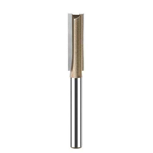 1/4/10pcsv 6mm Schaft CNC Gerade Bit Flush Trim Einzel Doppel Flöte Router Hartmetall Fräser Holzbearbeitung Werkzeuge(6mmx19mmx30mm) von PBNANHGZZ